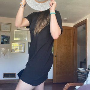 XS Wild Fang, Little Black T-Shirt Dress